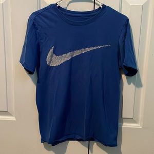 Mens blue Nike tshirt